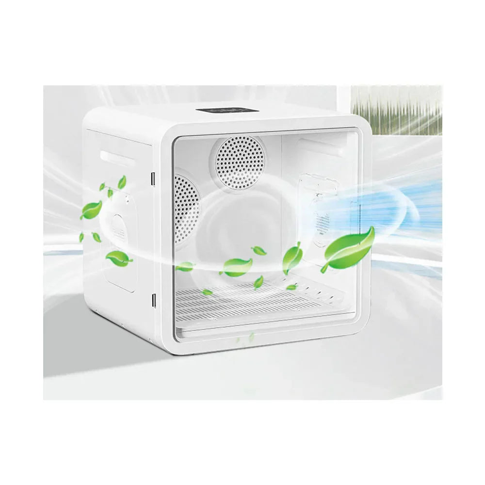 KFX-958227 Automatic Pet Dryer Box with Double Fan and Smart Temperature Control for Cats and Small Dogs, 82L Capacity