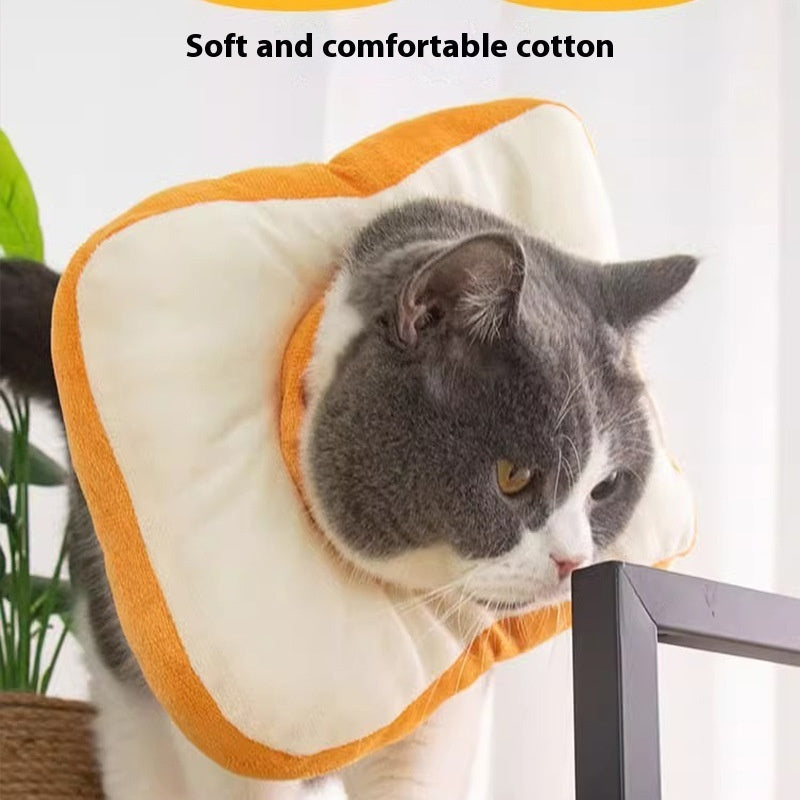 KFX-9582397 Adjustable Plush Neck Cover for Pets in Various Colors