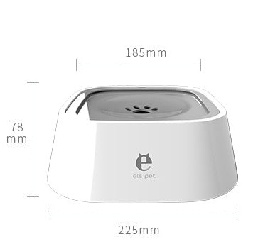 KFX-9584957 Pet Drinker Bowl for Dogs and Cats - Durable ABS and PP Material in Four Colors