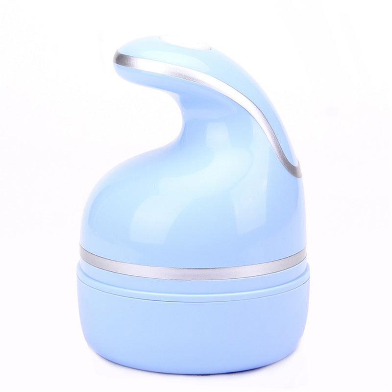 KFX-9587005 Multifunctional Electric Pet Head Massager for Dogs in White and Sky Blue