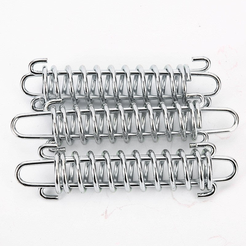 KFX-9593149 Stainless Steel Dog Chain with Compression Spring for Secure Leash Control