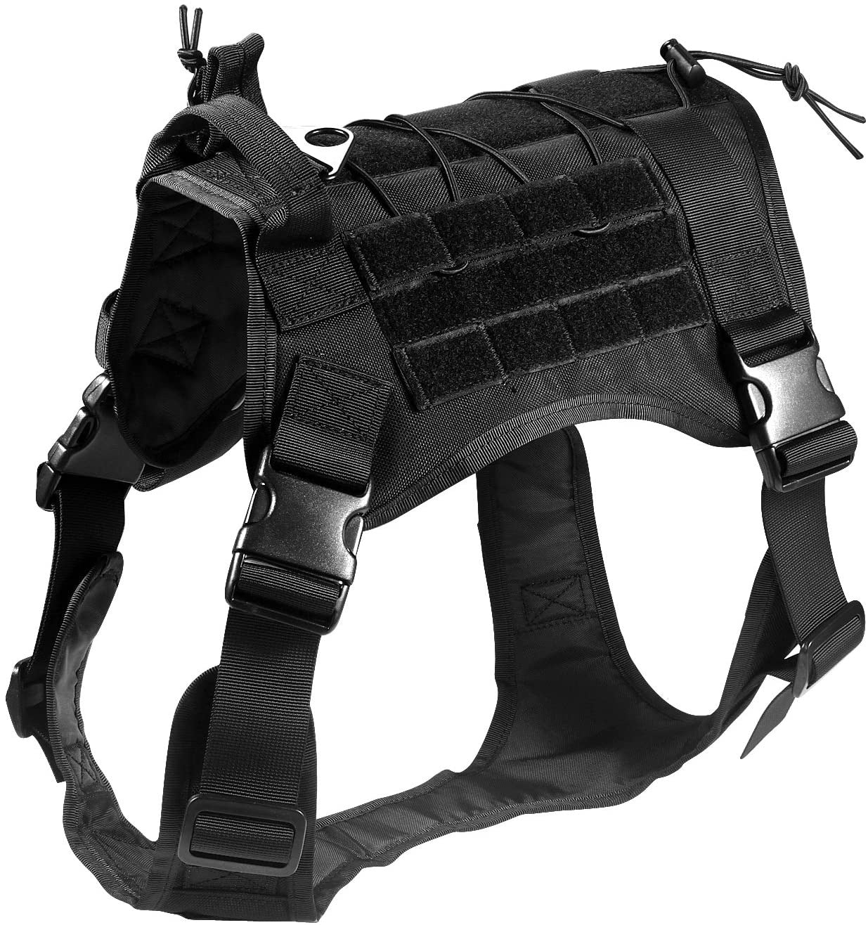 KFX-9595581 Camouflage Tactical Dog Vest for Outdoor Training - Large Size, Nylon Material