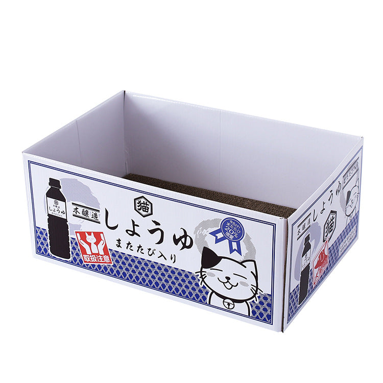 KFX-9596477 Corrugated Cat Scratch Board - Claw Grinding Toy in Various Designs