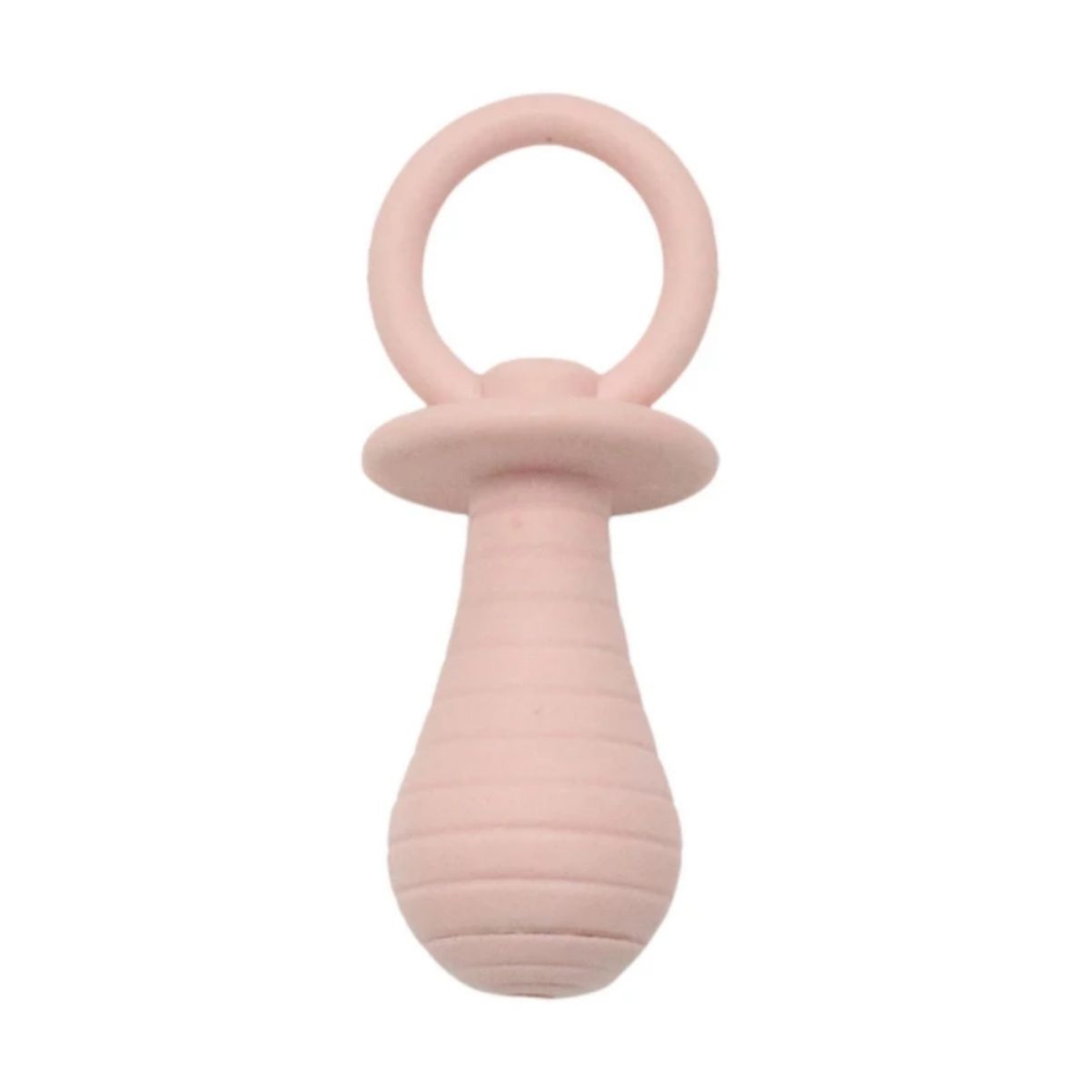 KFX-9597757 Pet-Friendly Pacifier Chew Toys for Puppies and Kittens - Soft Rubber Squeaker in Multiple Colors
