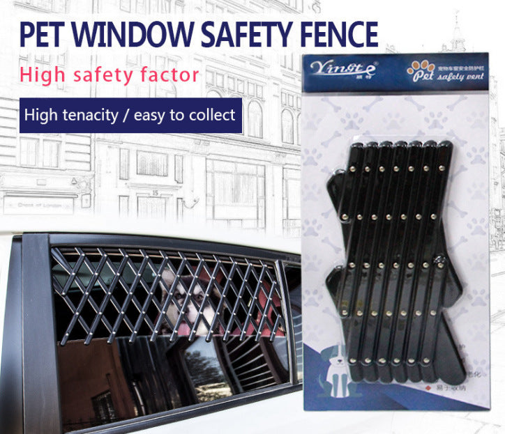 KFX-9597885 Pet Retractable Fence, Adjustable Size for Indoor and Outdoor Use