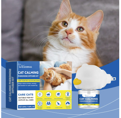 KFX-9599549 Cat Mood Diffuser Suit - 45ml Pet Calmness and Wellness Solution