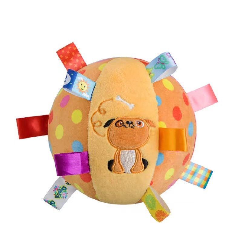 KFX-9603645 Interactive Plush Dog Chewing Toy with Squeaker for Small to Medium Breeds