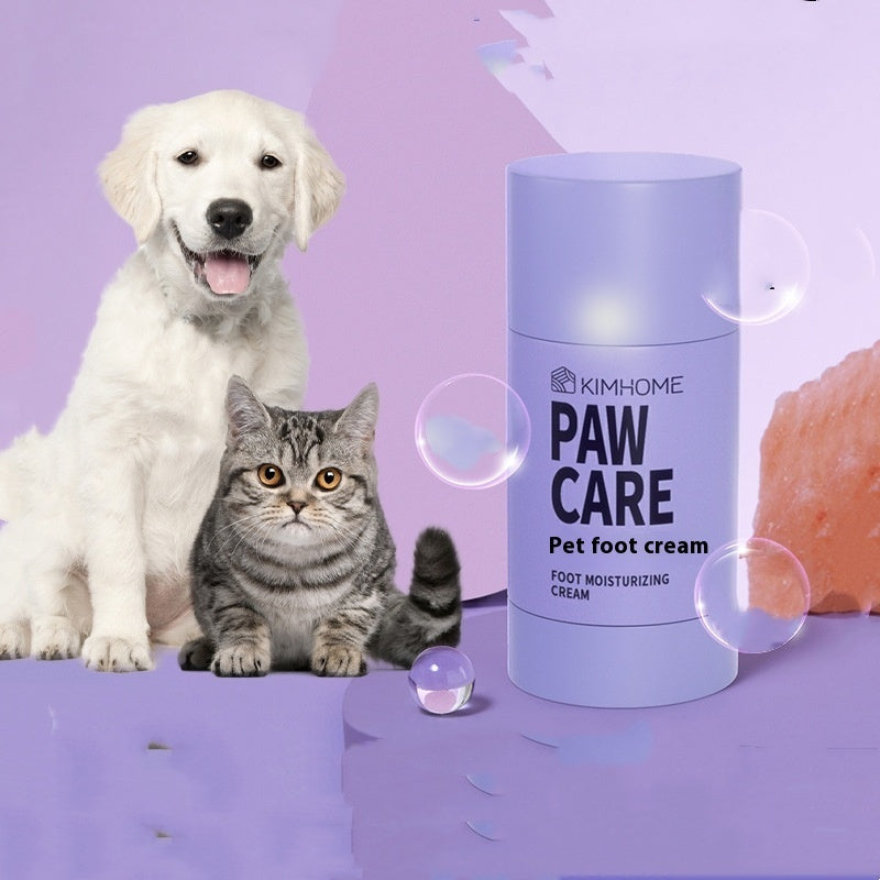 KFX-9603901 Pet Foot Care Cream for Dogs and Cats - Moisturizing Claw Balm with Brazil Palm Wax (40g)