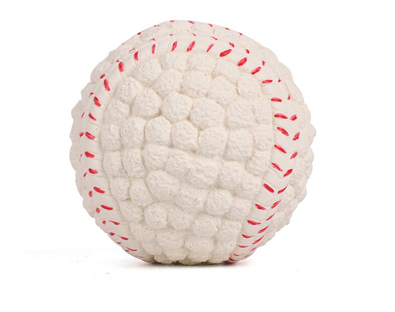 KFX-9604669 Durable Latex Interactive Sound Ball for Dogs - Teeth Molar Toy, Available in Various Sizes