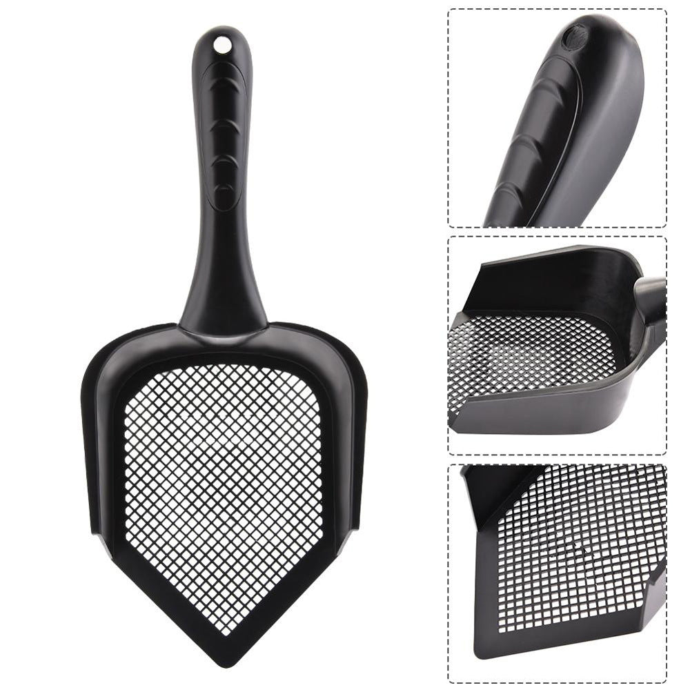KFX-9607485 Durable Cat Litter Shovel with Fine Holes for Effortless Waste Cleaning