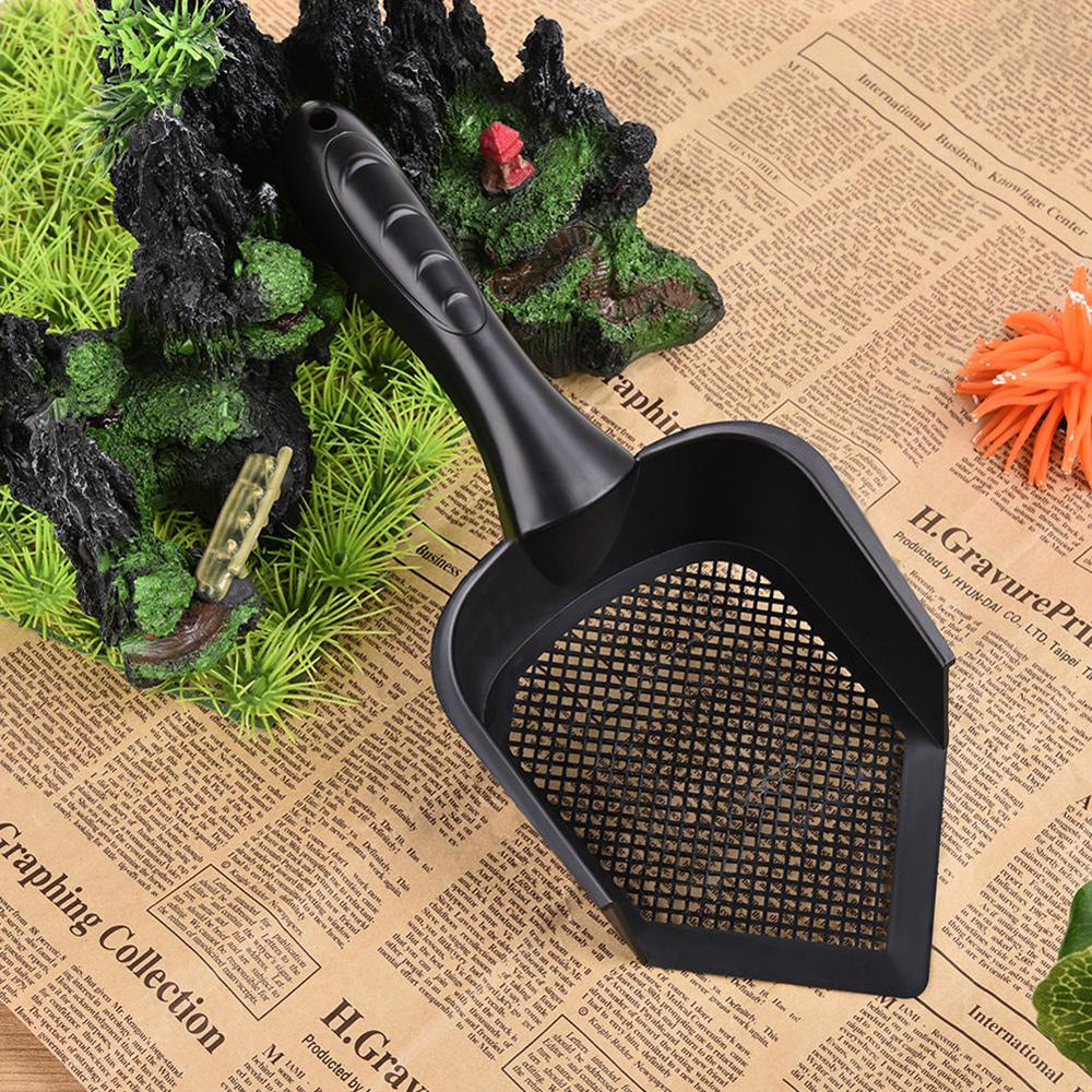 KFX-9607485 Durable Cat Litter Shovel with Fine Holes for Effortless Waste Cleaning