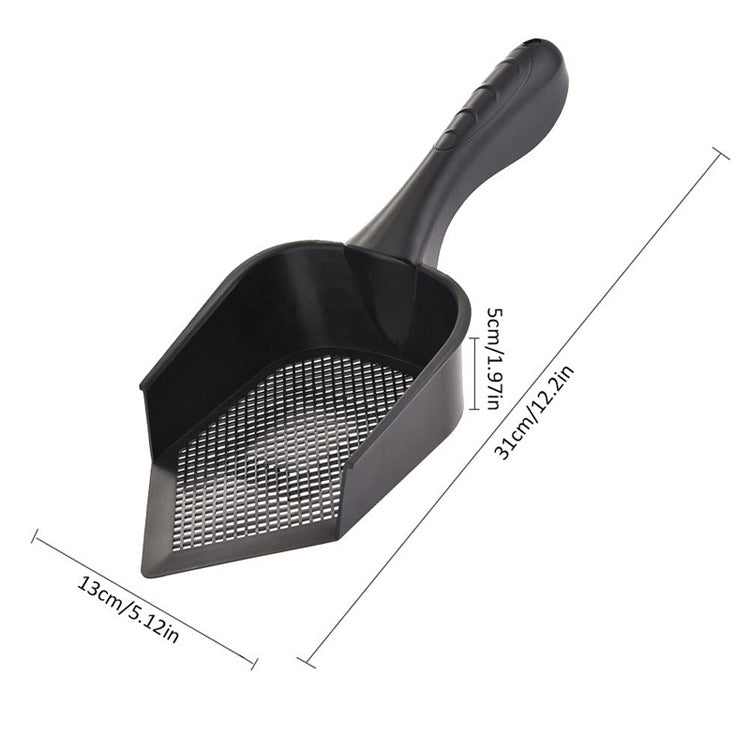 KFX-9607485 Durable Cat Litter Shovel with Fine Holes for Effortless Waste Cleaning