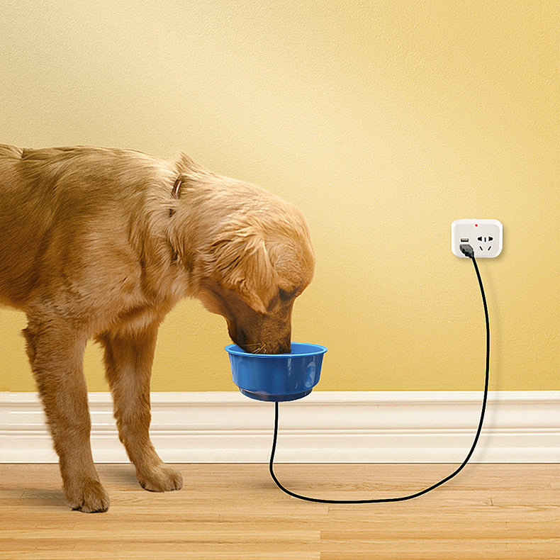 KFX-9607997 Automatic Temperature and Heat Preservation Water Bowl for Dogs, Food Grade Material