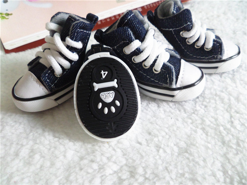 KFX-9608637 Dog Cowboy Shoes - Durable Footwear for Small to Medium Dogs, Comfortable Fit, Various Sizes Available