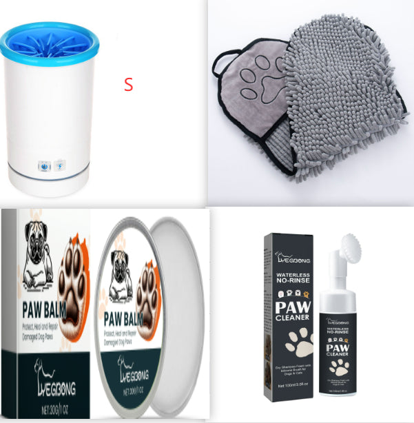 KFX-9609661 Automatic Pet Foot Cleaning Cup with Versatile Sizing Options for Easy Pet Hygiene