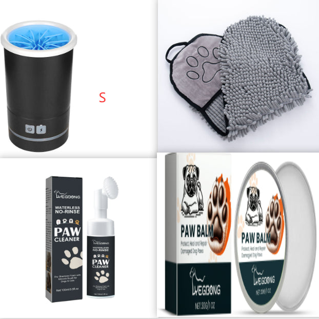 KFX-9609661 Automatic Pet Foot Cleaning Cup with Versatile Sizing Options for Easy Pet Hygiene