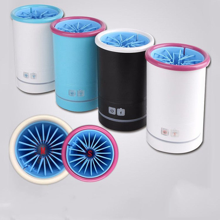 KFX-9609661 Automatic Pet Foot Cleaning Cup with Versatile Sizing Options for Easy Pet Hygiene
