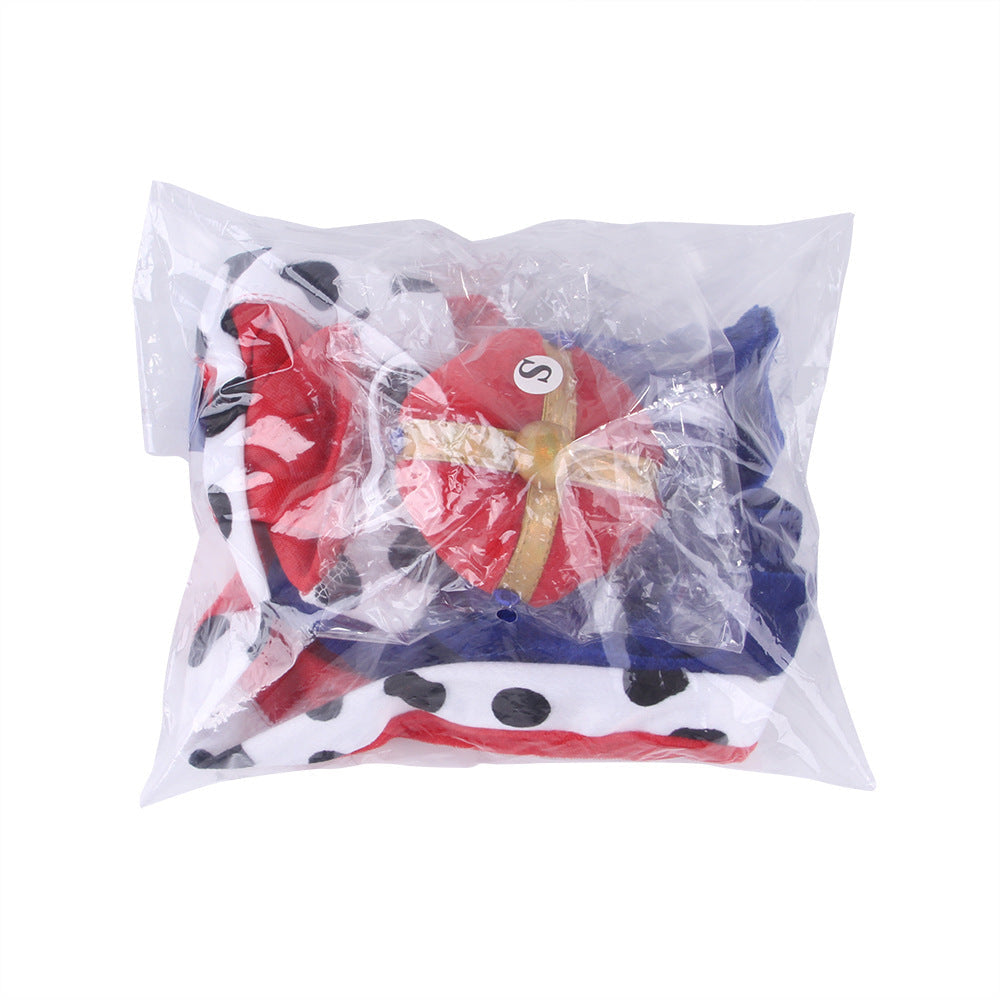 KFX-9615933 Pet King Dog Cape and Hat Accessory Set for Special Occasions