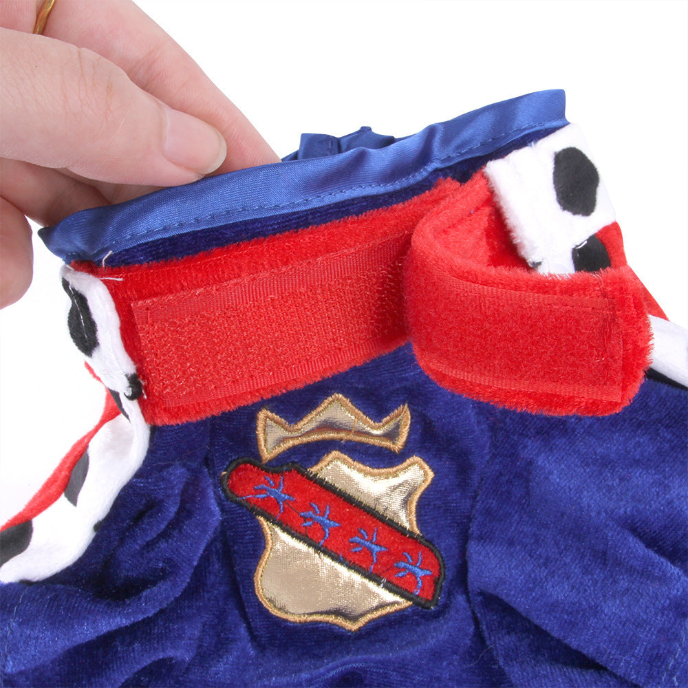 KFX-9615933 Pet King Dog Cape and Hat Accessory Set for Special Occasions