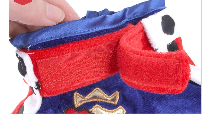 KFX-9615933 Pet King Dog Cape and Hat Accessory Set for Special Occasions