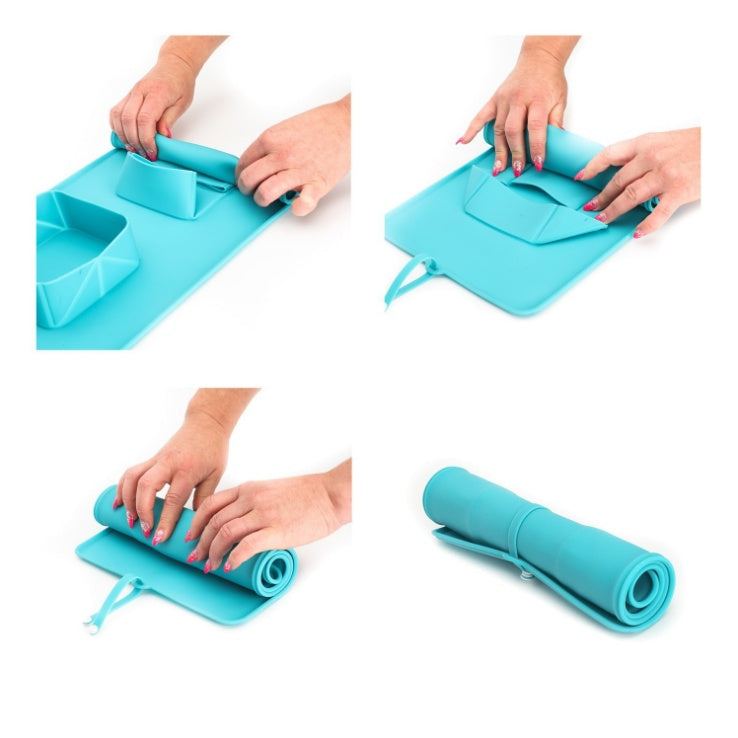 KFX-9617725 Foldable Silicone Dog and Cat Bowl, 600ml Capacity, Portable Pet Feeding and Hydrating Solution