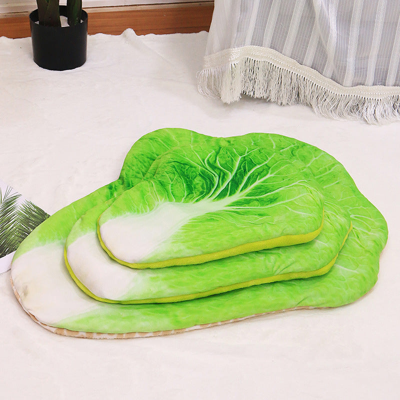 KFX-9625149 Soft Thicken Raised Edge Pet Bed and Blanket Mat for Cats and Dogs