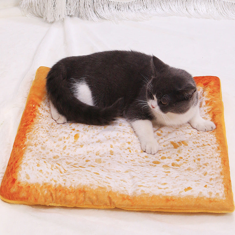 KFX-9625149 Soft Thicken Raised Edge Pet Bed and Blanket Mat for Cats and Dogs