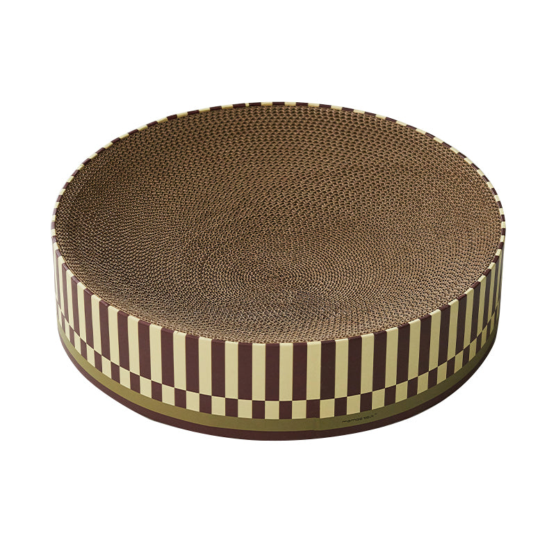 KFX-9629245 Cat Scratch Board - Durable Corrugated Cardboard with Striped and Number Patterns, 41x10cm