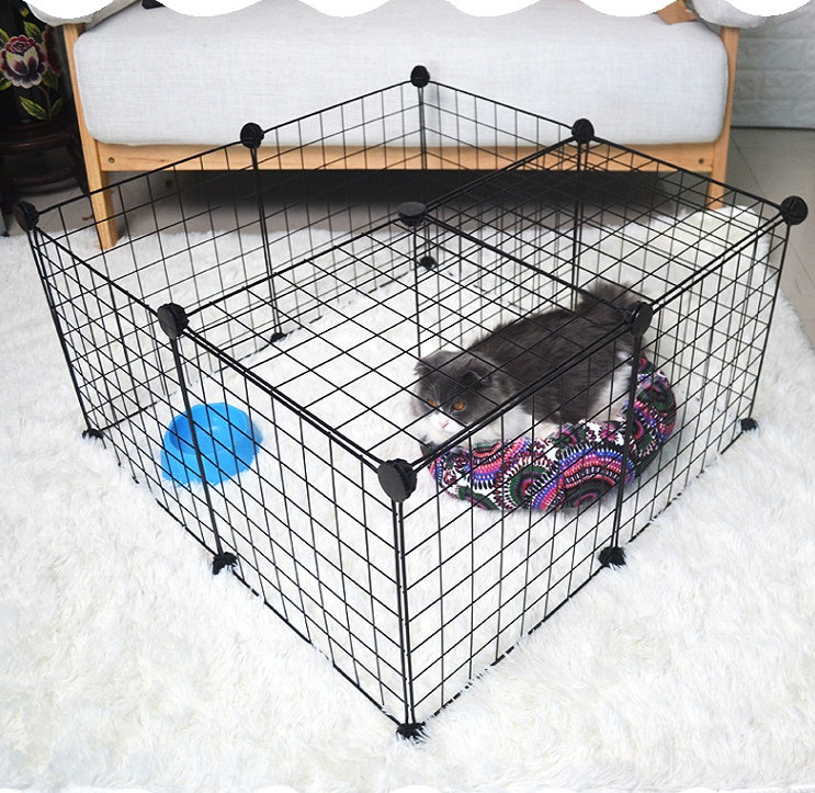 KFX-9630653 Eco-Friendly Metal Pet Fence for Secure Outdoor Containment