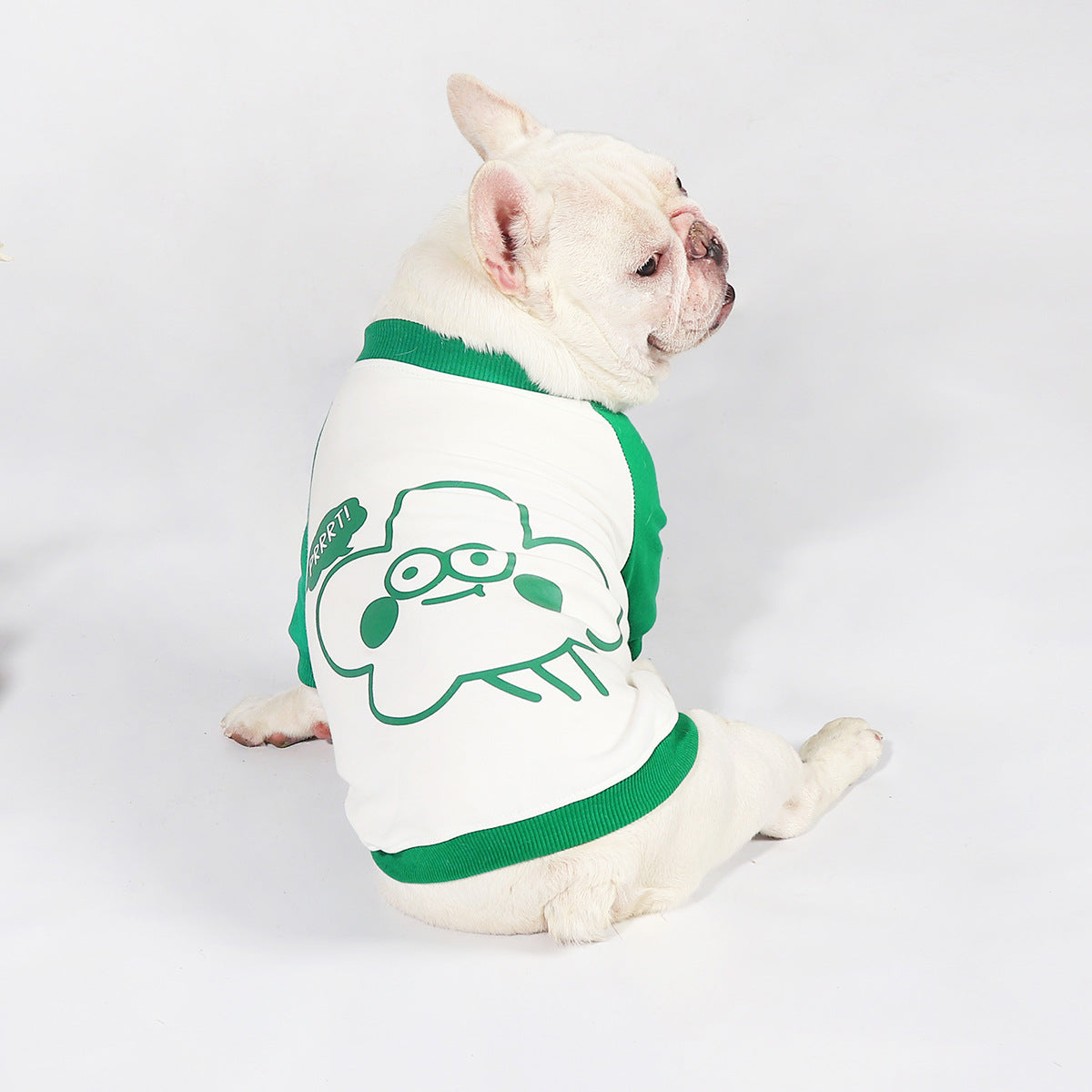 KFX-9634109 Korean Style Dog Winter Outfit - Thin Stitching, Comfortable Cotton, Easy Pullover Design, Multiple Sizes Available