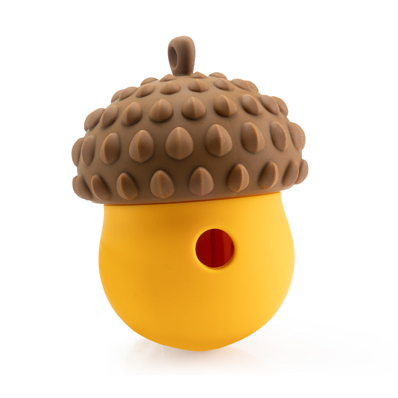 KFX-9635005 Dog Feeding Toy - Bite-Resistant Molar Food Leakage Ball in Four Colors