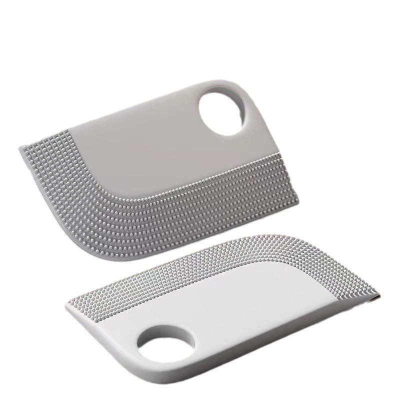 KFX-9640381 Multifunctional Gray Pet Hair Removal Sofa Brush for Easy Clean-Up