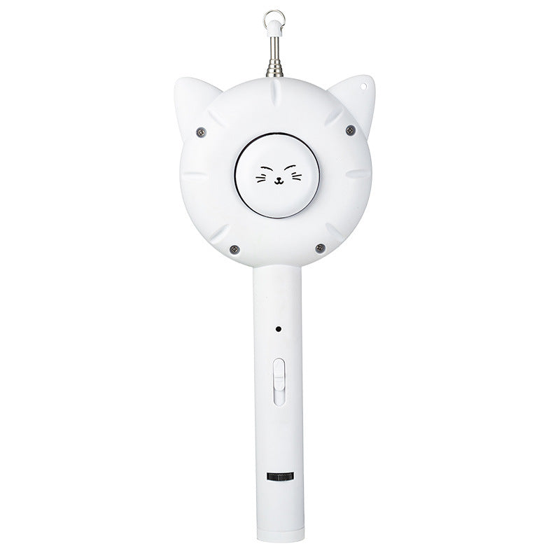 KFX-9646141 Multifunctional Laser Cat Teaser Stick with Cat Comb - Fun Interactive Playtime