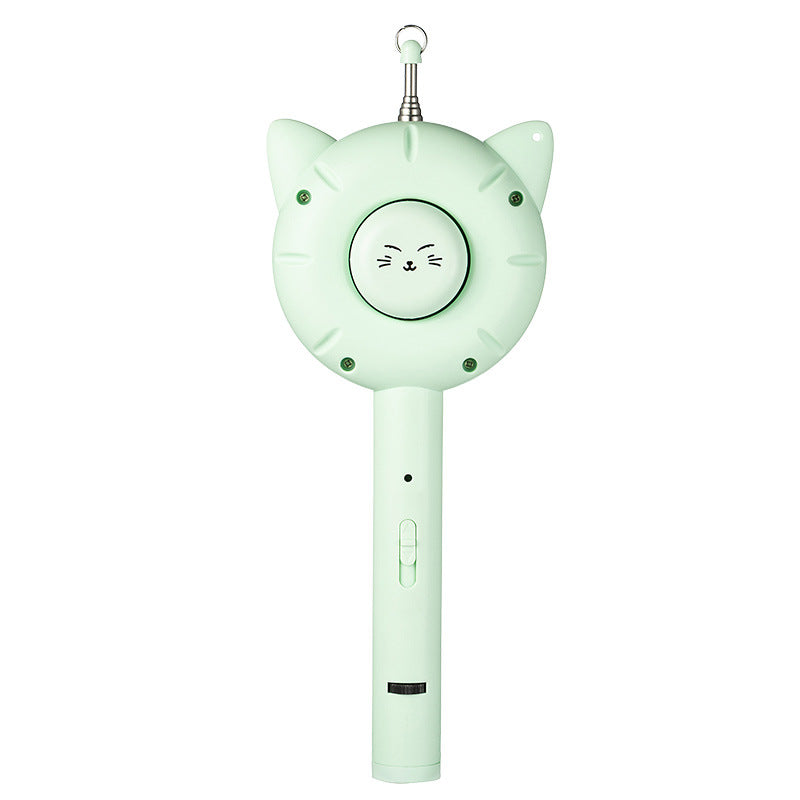 KFX-9646141 Multifunctional Laser Cat Teaser Stick with Cat Comb - Fun Interactive Playtime