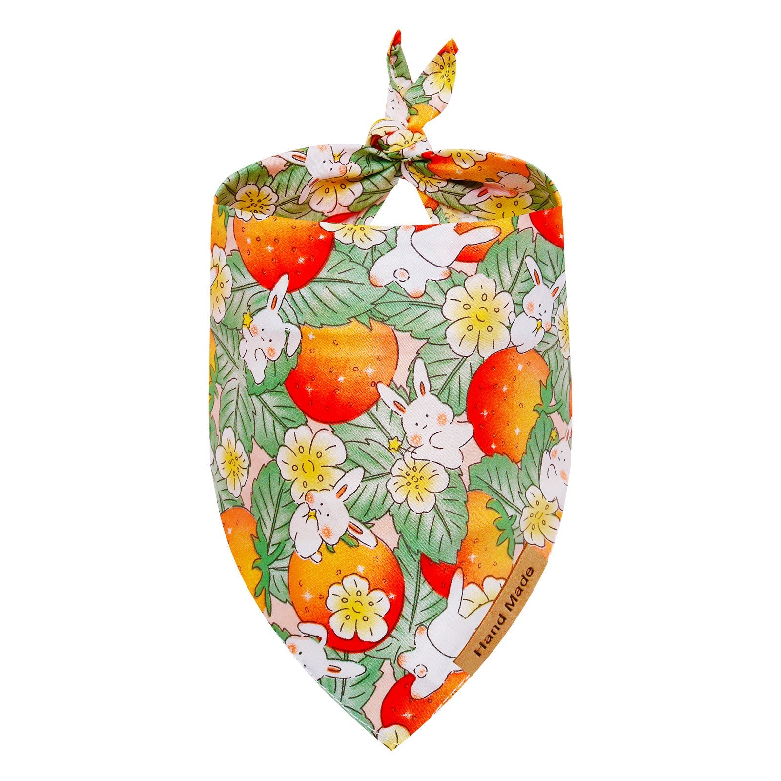 KFX-9647933 Adorable Cartoon Pet Saliva Towel for Spring & Summer in Various Designs
