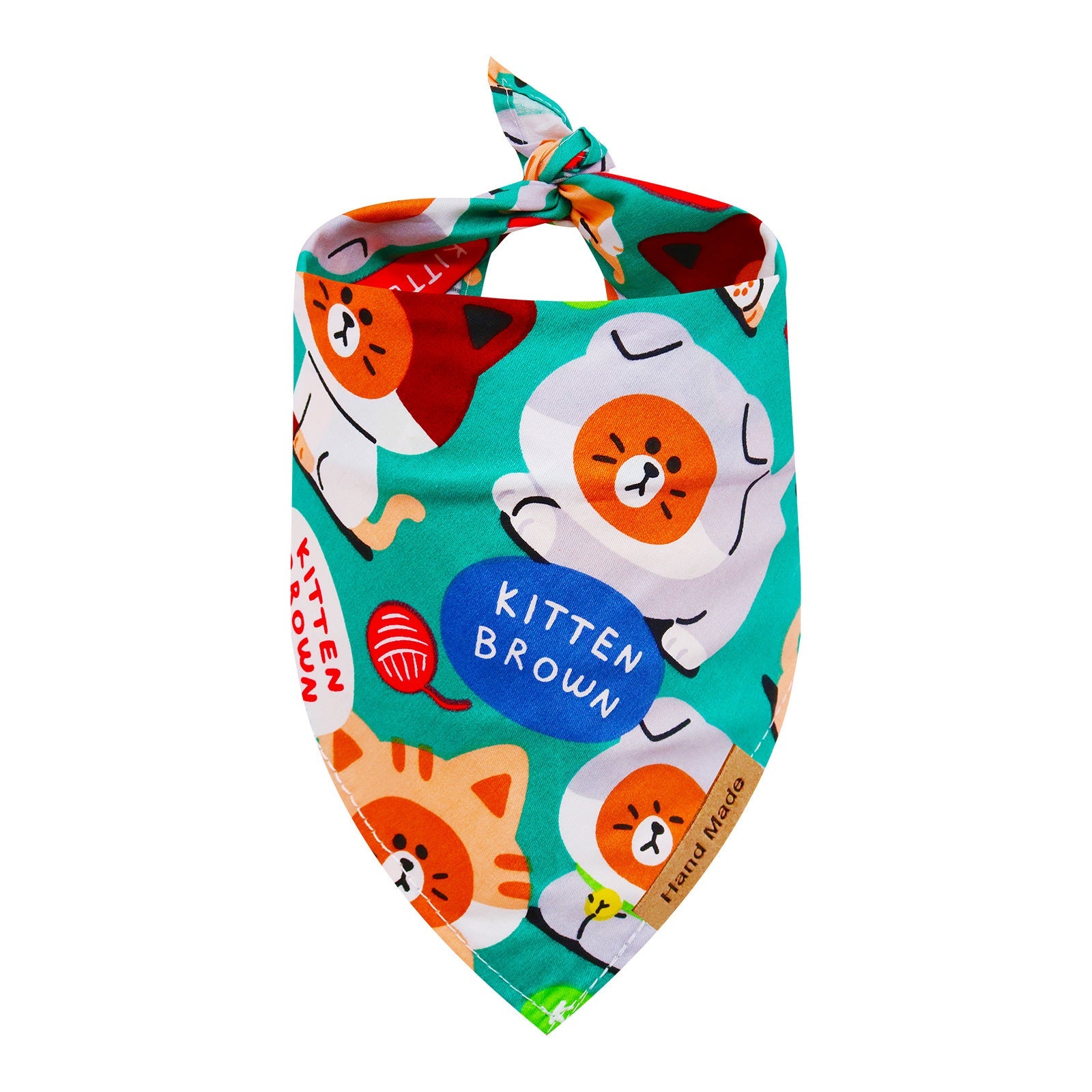 KFX-9647933 Adorable Cartoon Pet Saliva Towel for Spring & Summer in Various Designs