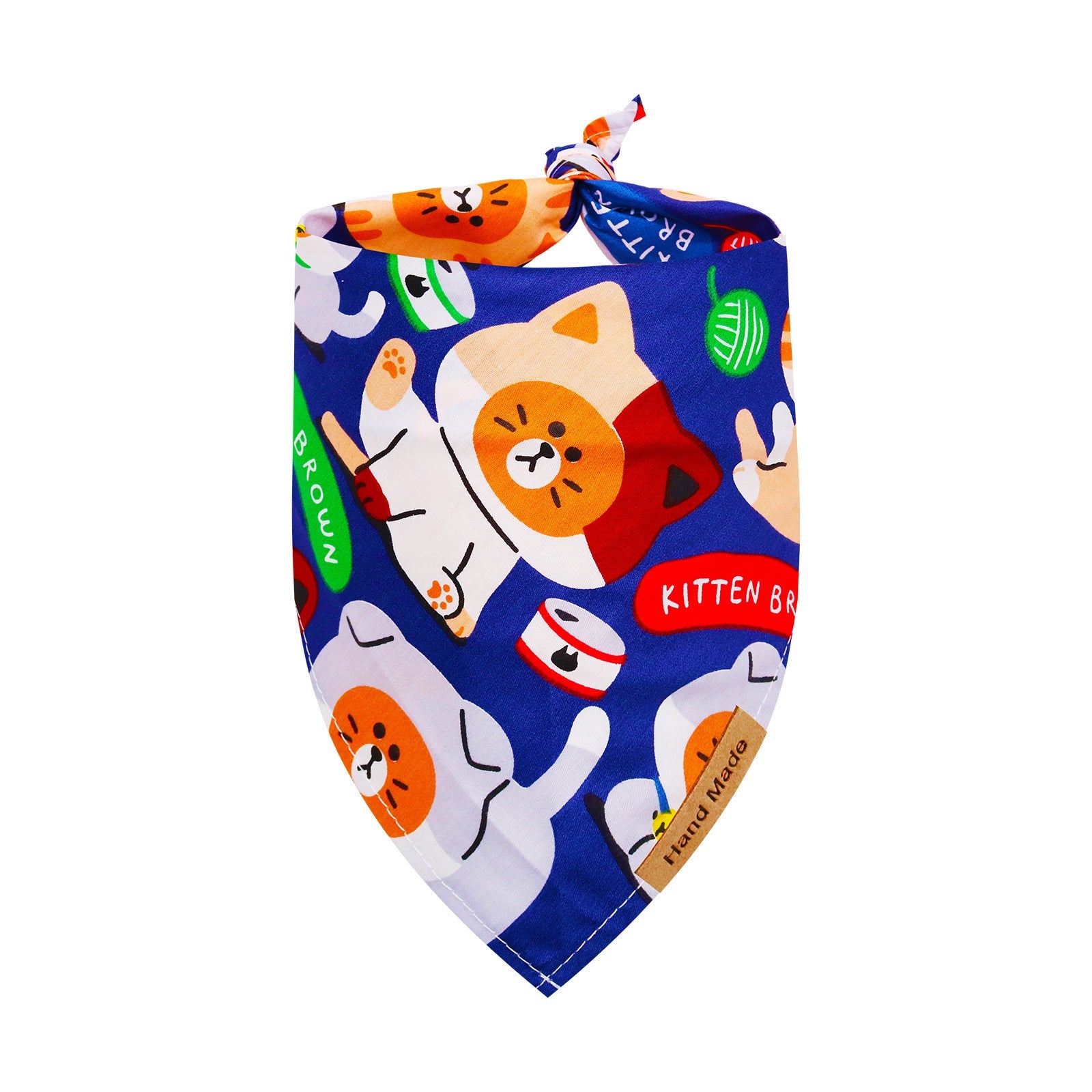 KFX-9647933 Adorable Cartoon Pet Saliva Towel for Spring & Summer in Various Designs