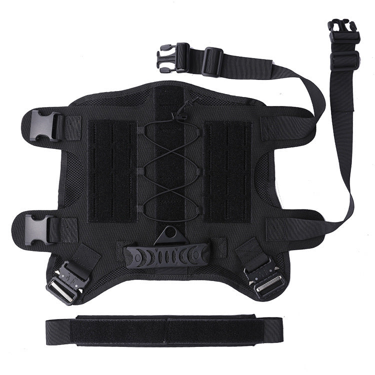 KFX-9649597 Comfortable Oxford Dog Vest with Chest Strap for Outdoor Adventures