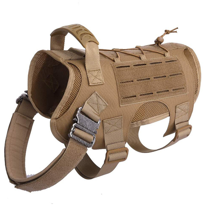 KFX-9649597 Comfortable Oxford Dog Vest with Chest Strap for Outdoor Adventures