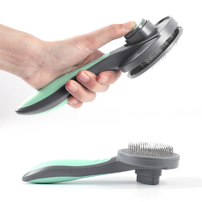 KFX-9651901 Stainless Steel Pin Comb for Effortless Dog and Cat Hair Removal