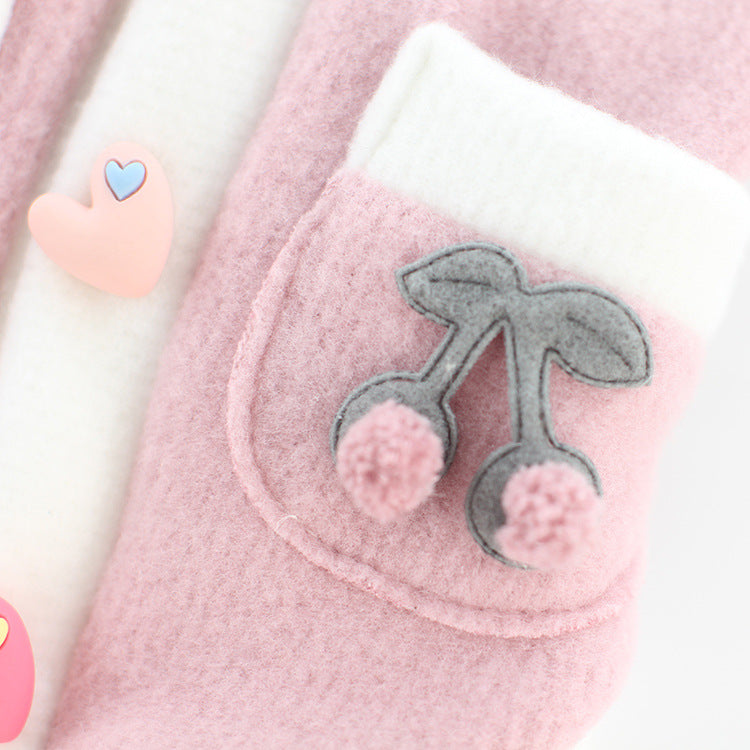 KFX-9654077 Pet Dog Sweater Skirt in Pink and Blue - Soft Acrylic Two-Legged Clothing for Small to XXL Breeds