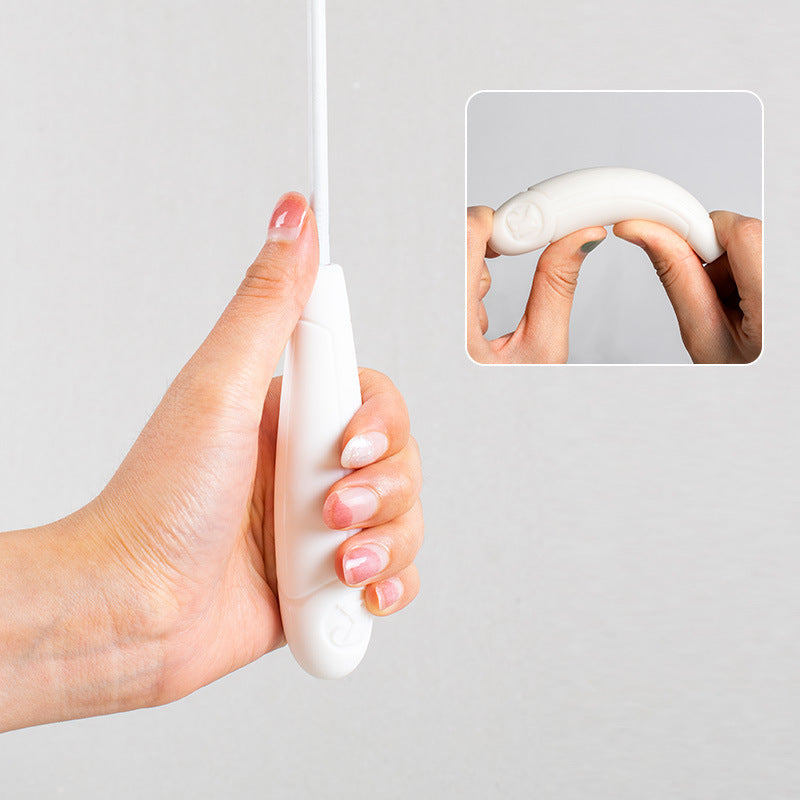 KFX-9659325 Telescopic Cat Toy with Removable Feather Bell, Adjustable 48-80cm Fiber Rod