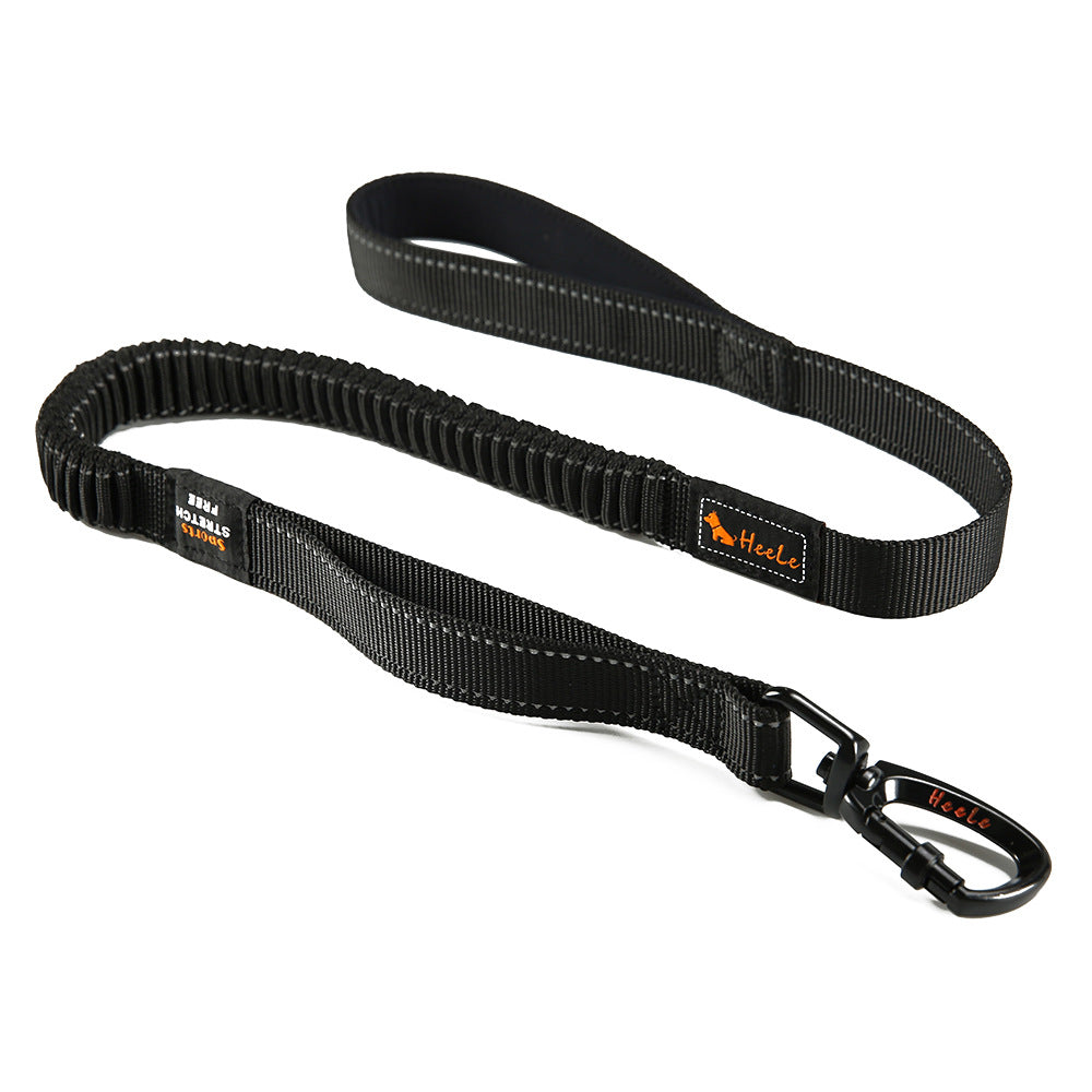 KFX-9661629 Reflective Safety Dog Leash - Scalable Nylon Traction Belt with Explosion-proof Okinawa Rope