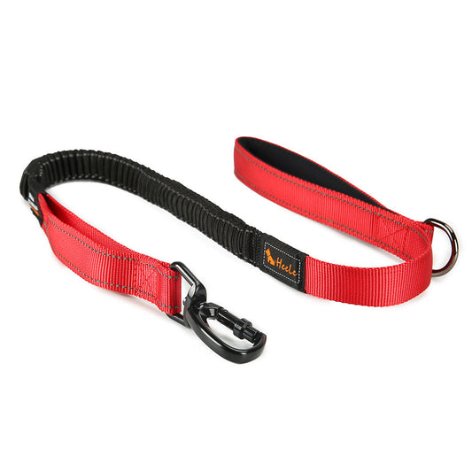 KFX-9661629 Reflective Safety Dog Leash - Scalable Nylon Traction Belt with Explosion-proof Okinawa Rope