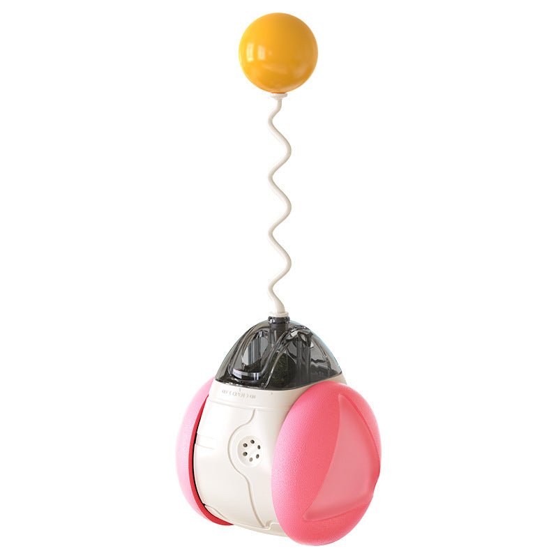 KFX-9662653 Electric Talking Cat Toy with Feather and Catnip Ball for Interactive Play