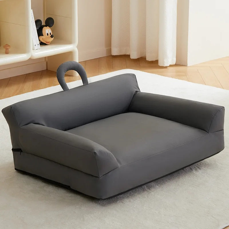 KFX-9663293 Universal Removable and Washable Dog Bed – Four Seasons Waterproof Pet Sofa for Medium and Small Dogs