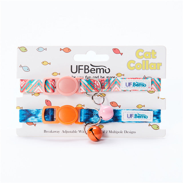 KFX-9663805 Versatile Pet Collar in Trendy Styles with Personalized Nameplate Options