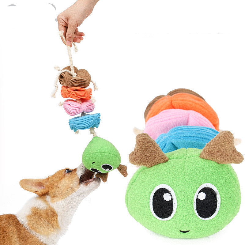 KFX-9667773 Durable Cotton Rope Toy with Sound and Food Leaking Features for Dogs - 38*11*12CM