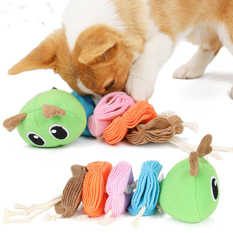 KFX-9667773 Durable Cotton Rope Toy with Sound and Food Leaking Features for Dogs - 38*11*12CM