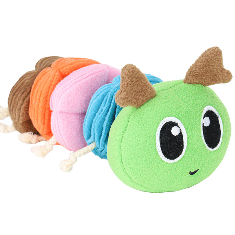 KFX-9667773 Durable Cotton Rope Toy with Sound and Food Leaking Features for Dogs - 38*11*12CM